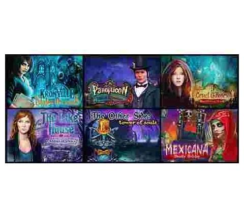 Hidden Object 6-in-1 bundle