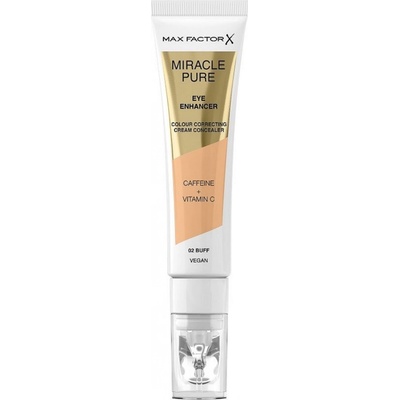 Max Factor Miracle Pure krémový korektor proti opuchom a tmavým kruhom 02 Buff 10 ml