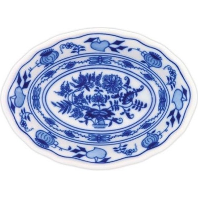 Český porcelán Dubí Cibulák miska raviere oválná 10372 18 cm