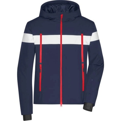 Daiber jn 1174 / Мъжко зимно спортно яке - тъмносиньо/бяло m (02117496302)