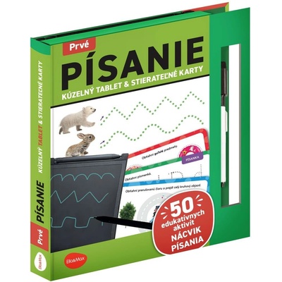 Kúzelný tablet & stierateľné karty – Prvé PÍSANIE