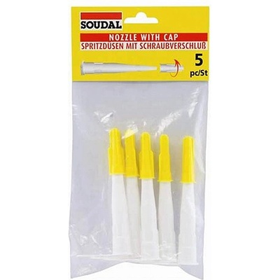 SOUDAL НАКРАЙНИЦИ ЗА СИЛИКОН soudal 5бр (108762)