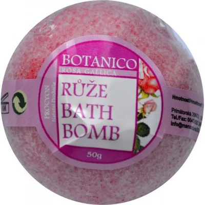 Procyon Botanico šumivá koupelová koule růže 50 g