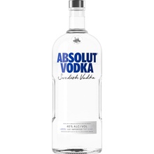 Absolut Blue 40% 1,75 l (čistá fľaša)