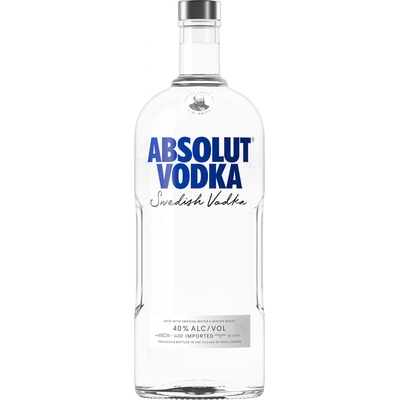Absolut Blue 40% 1,75 l (čistá fľaša)