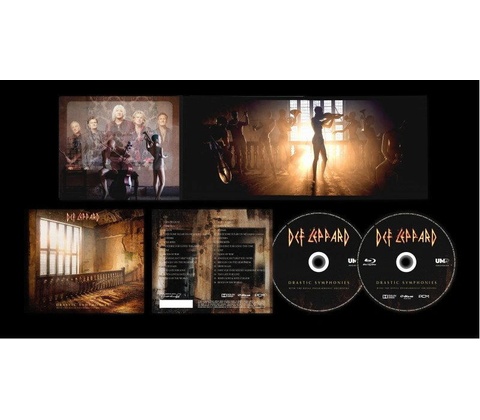 DEF LEPPARD - DRASTIC SYMPHONIES CD