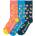 Meatfly чорапи Lexy Triple Pack Bananas Meatfly | Mnogotsveten | МЪЖЕ | XS/S