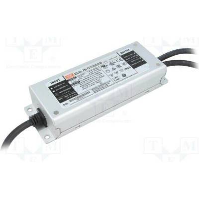 MEAN WELL ELG-75-C1050AB Napájecí zdroj: spínaný; LED; 74,55W; 35÷71VDC; 525÷1050mA; IP65