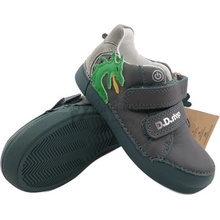 D.D.Step dětské blikající boty S068-51124 dark grey