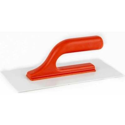 Hladítko plastové hladké, 270 x 130 mm, otevřená plastová rukojeť