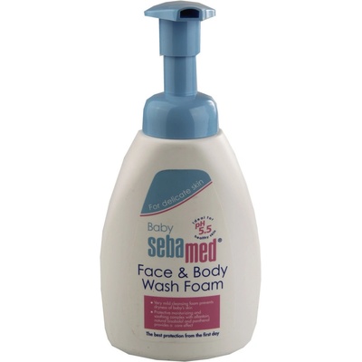 Sebamed Baby Mycí pěna na obličej a tělo 400 ml