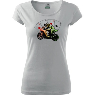 Dámske tričko s moto motívom 142 Racing