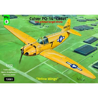 Fly Model CULVER PQ 14CADET YELLOW WINGS 1:72