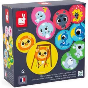 Janod Duonimo Игра Пексесо Емоции 24 бр (J02625)