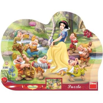 Image 1 of Dino - Puzzle Snow White 25 contour - 1 - 39 piese