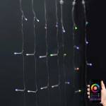 Nedis WIFILXC01C180 - LED RGB завеса 180xLED/7 функции 6m IP65 Wi-Fi Tuya (NE0502)
