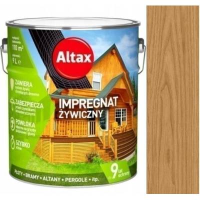 Impregnace na dřevo s pryskyřicí 4,5L dub Altax