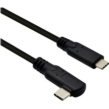 Roline 11.02.9075 USB 20Gbps (3.2 gen 2x2) USB C(M) - USB C(M) lomený, PD 20V/5A, 1m, černý