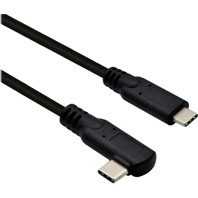 Roline 11.02.9075 USB 20Gbps (3.2 gen 2x2) USB C(M) - USB C(M) lomený, PD 20V/5A, 1m, černý