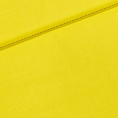 Bavlněné plátno UNI LEMON 1373, jednobarevné ostře žluté, š.150cm (látka v metráži)