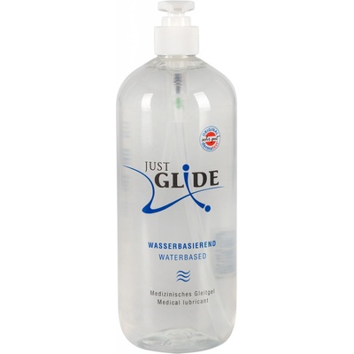 Just Glide Waterbased 1 l – Zboží Dáma