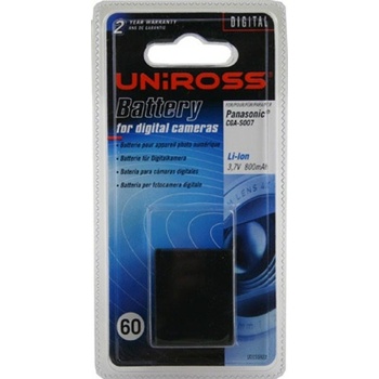 Cameron Sino Батерия Cameron Sino за апарат Panasonic CGA S007, Lumix DMC-TZ4, LiIon 3.7V, 1000mAh (CS-VB-PANAS-S007)