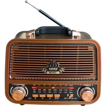 Meier Ретро винтидж радио MEIER MD-1308bt - Bluetooth, FM радио, МP3 плеър, USB и SD card