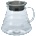 Hario V60 стъклен сървър - V60-02 600 ml (XGSR-60TB)