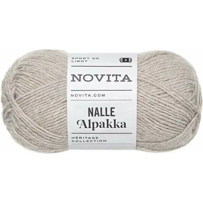 Novita Nalle Alpakka 60 Šedobéžová