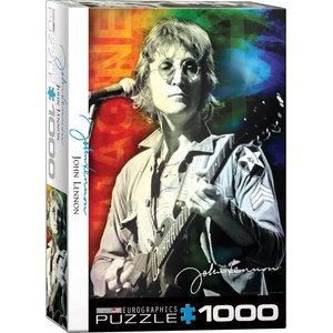 EUROGRAPHICS Пъзел Eurographics от 1000 части - Джон Ленън в Ню Йорк (EG60000808)