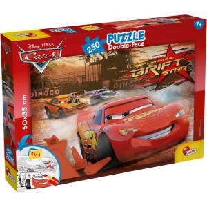 Lisciani Двулицев пъзел Lisciani - Cars, 250 части (LI48106)