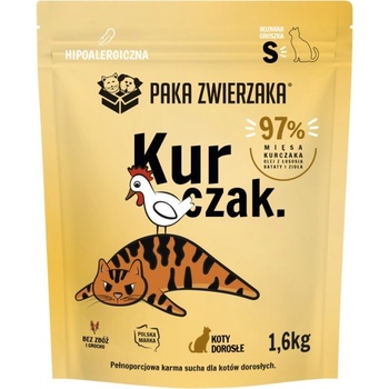 Paka Zwierzaka - Суха храна за котки Chicken KITTENS "S" 1, 6 кг