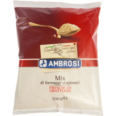 Ambrosi Sýry tvrdé strouhané mix 500g