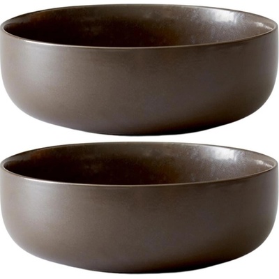 Audo NEW NORM hnědošedá miska 21,5 cm 2 ks