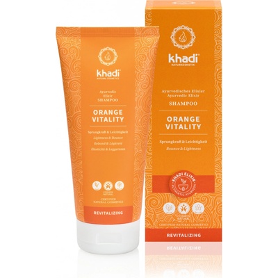 Khadi Elixir Shampoo Orange Vitality Shampoo 200 ml