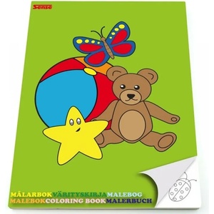Sense Книжка за оцветяване Sense - За най-малките (12176) - baby