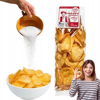 Cyrilovy brambůrky solené 100g – Zboží Dáma