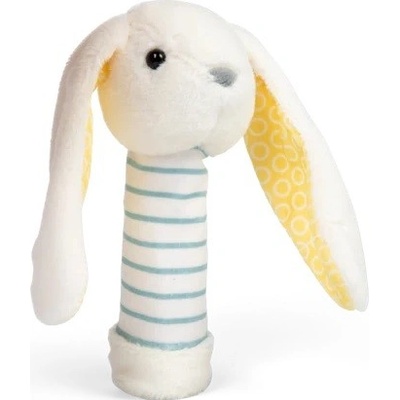 Bigjigs Toys Plyšové chrastítko Králík