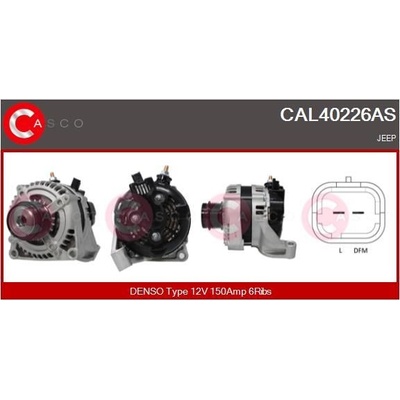 generátor CASCO CAL40226AS
