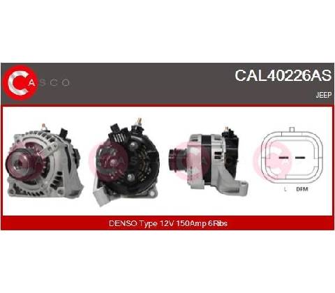 generátor CASCO CAL40226AS