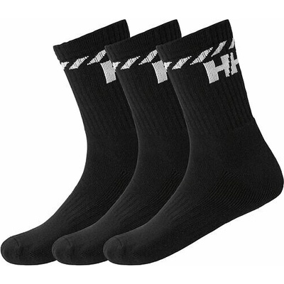 Helly Hansen Cotton sport sock 3pk 990 black