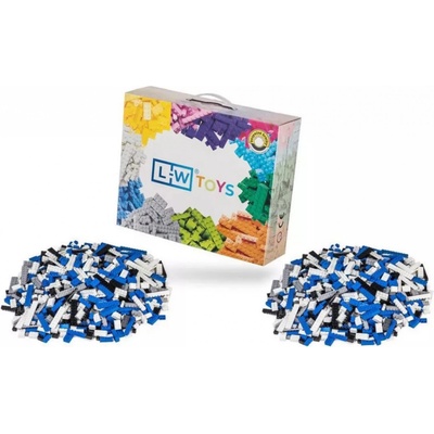L-W Toys Policejní set 2000 ks lehký + těžký