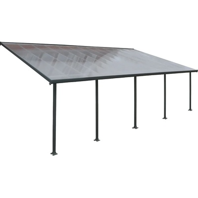 Palram Сенник за тераса Feria Palram - Canopia 4 x 7, 87 м сив (PAL704659)