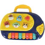 YaLi Toys Музикално пиано YaLi Toys - С животни, синьо (111485)