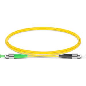 Conneu FC-APC-FC-UPC симплексна пач корда, сингълмод OS2, 3 мм. , жълта, Conneu (7.0 м) (CNFJ-FCAFCOS2SYE3mm-7)