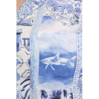 Paul&Shark Ленена риза Paul&Shark (26413189)