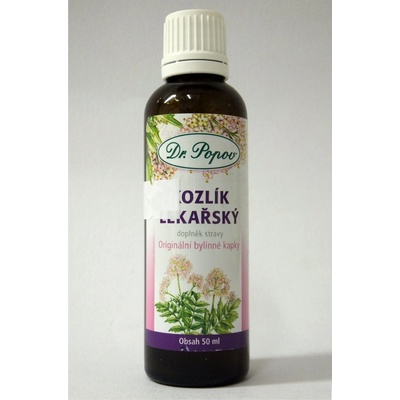 Dr. Popov Kozlík lékařský, originální bylinné kapky, 50 ml