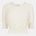 Brave Soul Womens Broderie Top with Shirred Sleeves - White