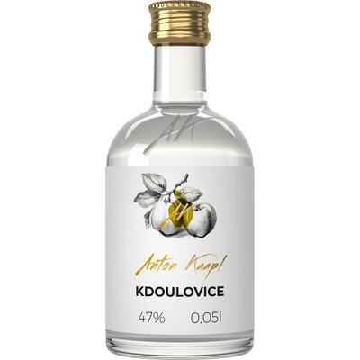 Anton Kaapl Kdouovice 47% 0,05 l (holá láhev)
