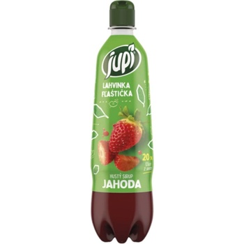 Jupí sirup hustý jahoda, 0,7 l